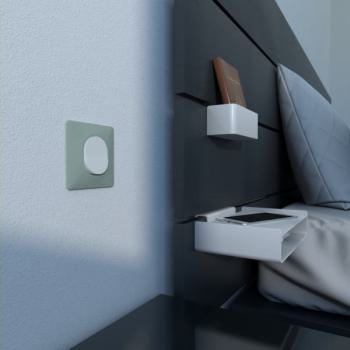  Plaque 1 poste Sauge 