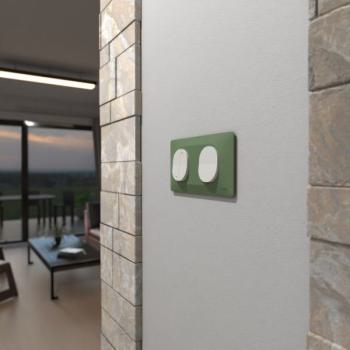  Plaque 2 post Hor 71 mm Vert F 