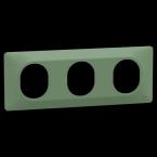  Plaque 3 post Hor 71 mm Vert F 