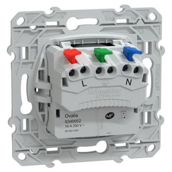  Prise 2P+T affleurante Anth 