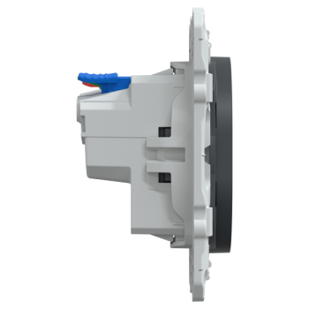  Prise 2P+T affleurante Anth 