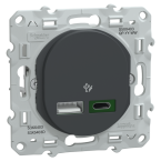  Chargeur USBA 7,5W+C 45W Anth 