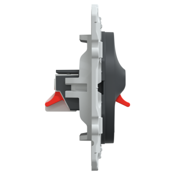  Prise HP 2 sorties Anthracite 