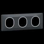  Plaque 3 post Hor 71 mm Ant Ag 