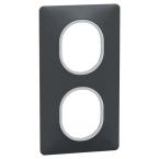  Plaque 2 post Vert 71mm Ant Ag 