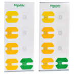  10 X 8 AUTOCOLLANTS PC 