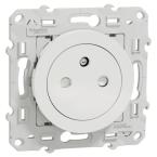 Prise 2P+T affleurante blanc 