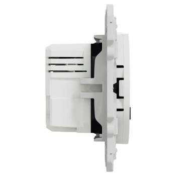  Prise double USB typeA+C Blanc 