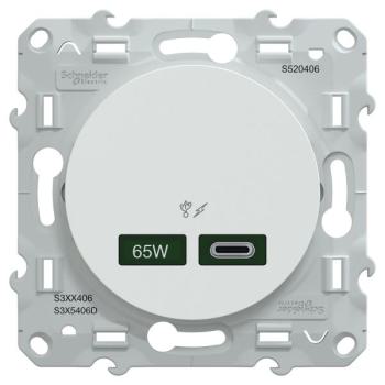  Chargeur USB C 65W Blanc 