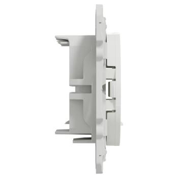  ODACE DBL RJ45 SS CON BLC 