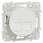  ODACE DBL RJ45 CAT6 STP BLC 