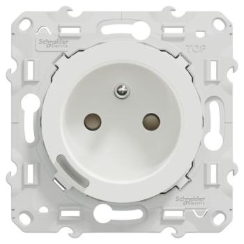  Wiser 2P+T Connecte 16A Blanc 