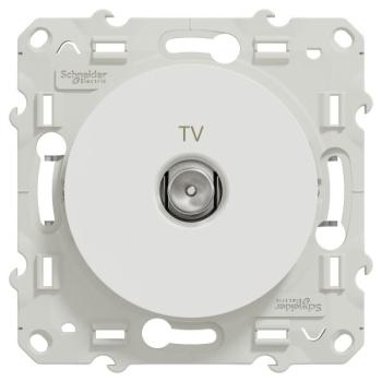  ODACE PRISE TV BLANC GRIF 