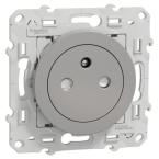  Prise 2P+T affleurante Alu 