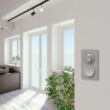  ODACE TOUCH PLAQ ALU 2P57 