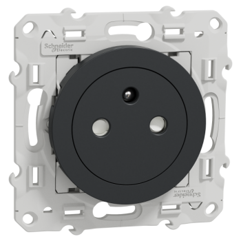  Prise 2P+T affleurante Anth 