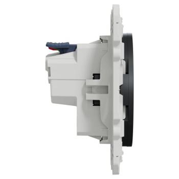  Prise 2P+T affleurante Anth 