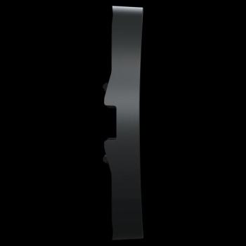  2 demi enjoliveur anthracite 