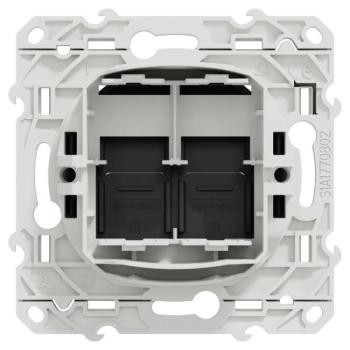  ODACE SUPPORT 2xRJ45 ANTH 