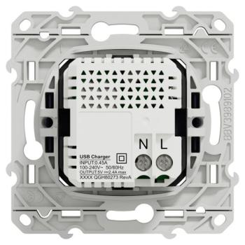  Prise double USB A+C COBALT 