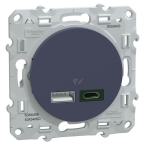  Chargeur USBA 7,5W+C 45W Cobal 