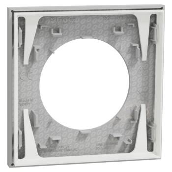  Odace plaque 1 poste gris gale 