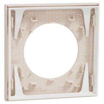  Odace plaque 1 poste beige sab 