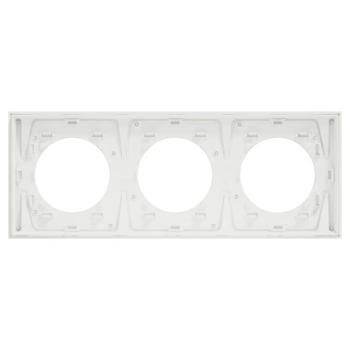  Odace M. plaque 3 postes titan 