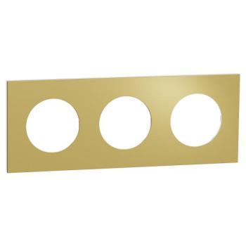  Odace M. plaque 3 postes laito 