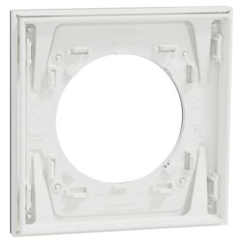  Odace M. plaque 1 poste Alumin 