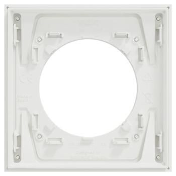  Odace M. plaque 1 poste Alumin 