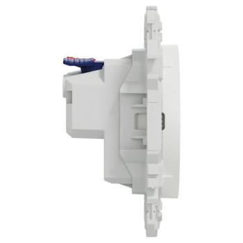  Odace prise 2P affleurante bla 