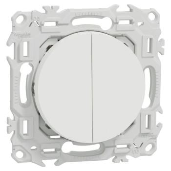  Odace double VV ou poussoir bl 