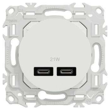  Odace double chargeur USB-C 21 