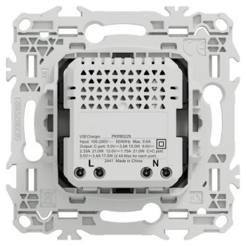  Odace double chargeur USB-C 21 