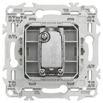  Odace prise TV simple blanc 