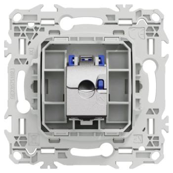  Odace prise RJ45 cat.6a STP bl 