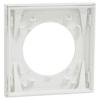  Odace plaque 1 poste blanc 