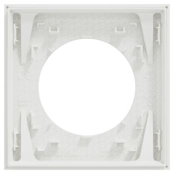  Odace plaque 1 poste blanc 