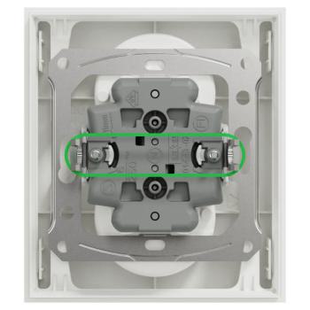  Odace prise 2P+T double blanc 