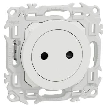  Odace prise 2P affleurante bla 