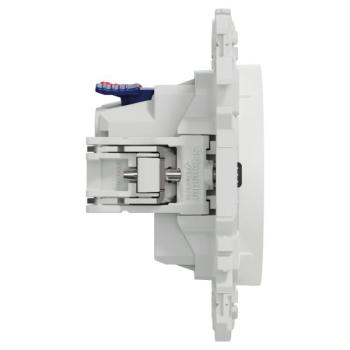  Odace prise 2P affleurante bla 