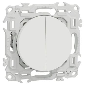  Odace double VV ou poussoir bl 