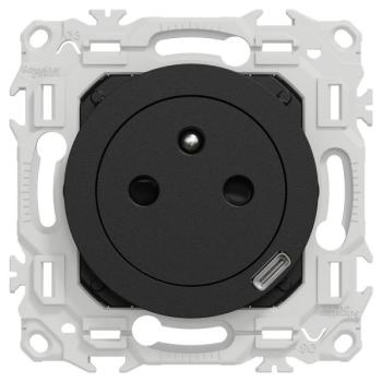  Odace 2P+T affleurante USB-C 1 