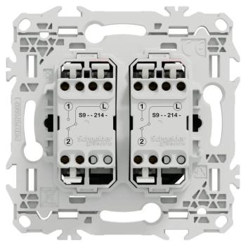  Odace double VV ou poussoir no 