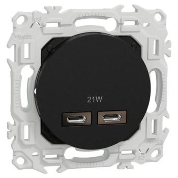  Odace double chargeur USB-C 21 