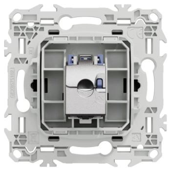  Odace prise RJ45 cat.6 STP noi 