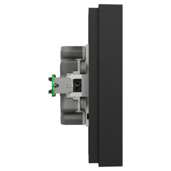  Odace prise 2P+T double noir g 