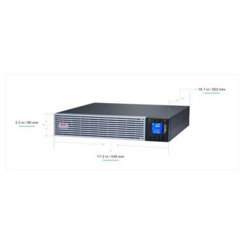  Onduleur SRV 2kVA Bat Li ion 