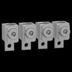  Lot bornes Alu 240mm�  - 4P 